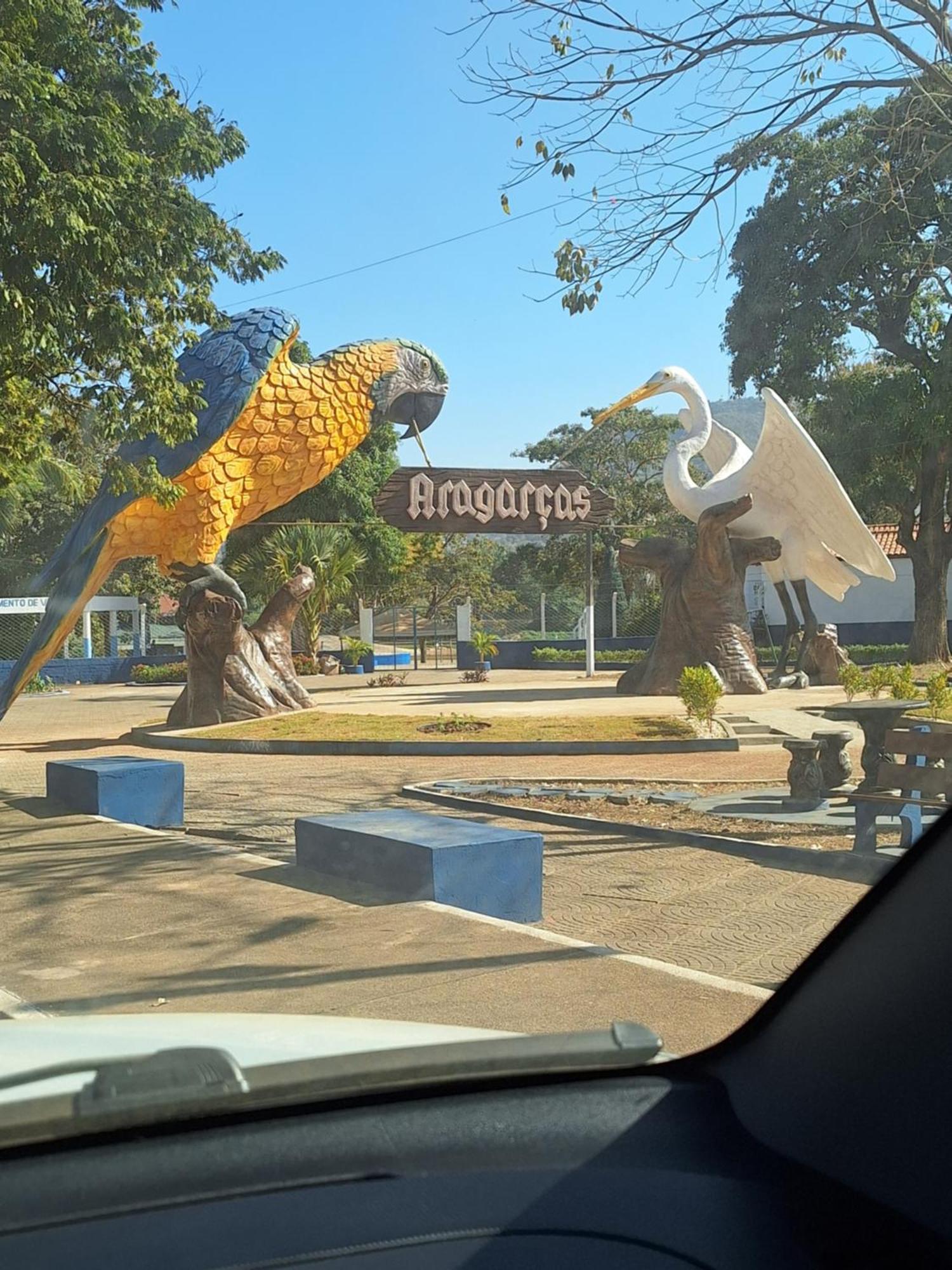 Pousada Hotel Araguaia Aragarcas Zewnętrze zdjęcie